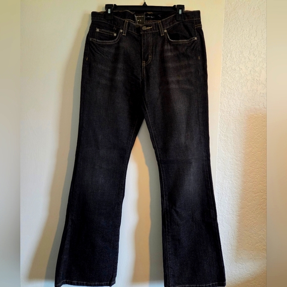 Calvin Klein Jeans Stretch Flare in Dark Indigo - Picture 1 of 5